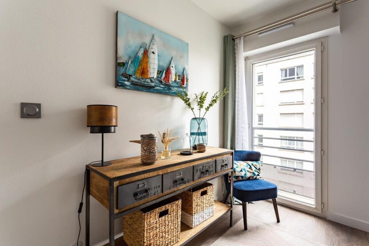 Le Saint Helier -Appartement Cosy Et Calme Parking Rennes Exterior photo